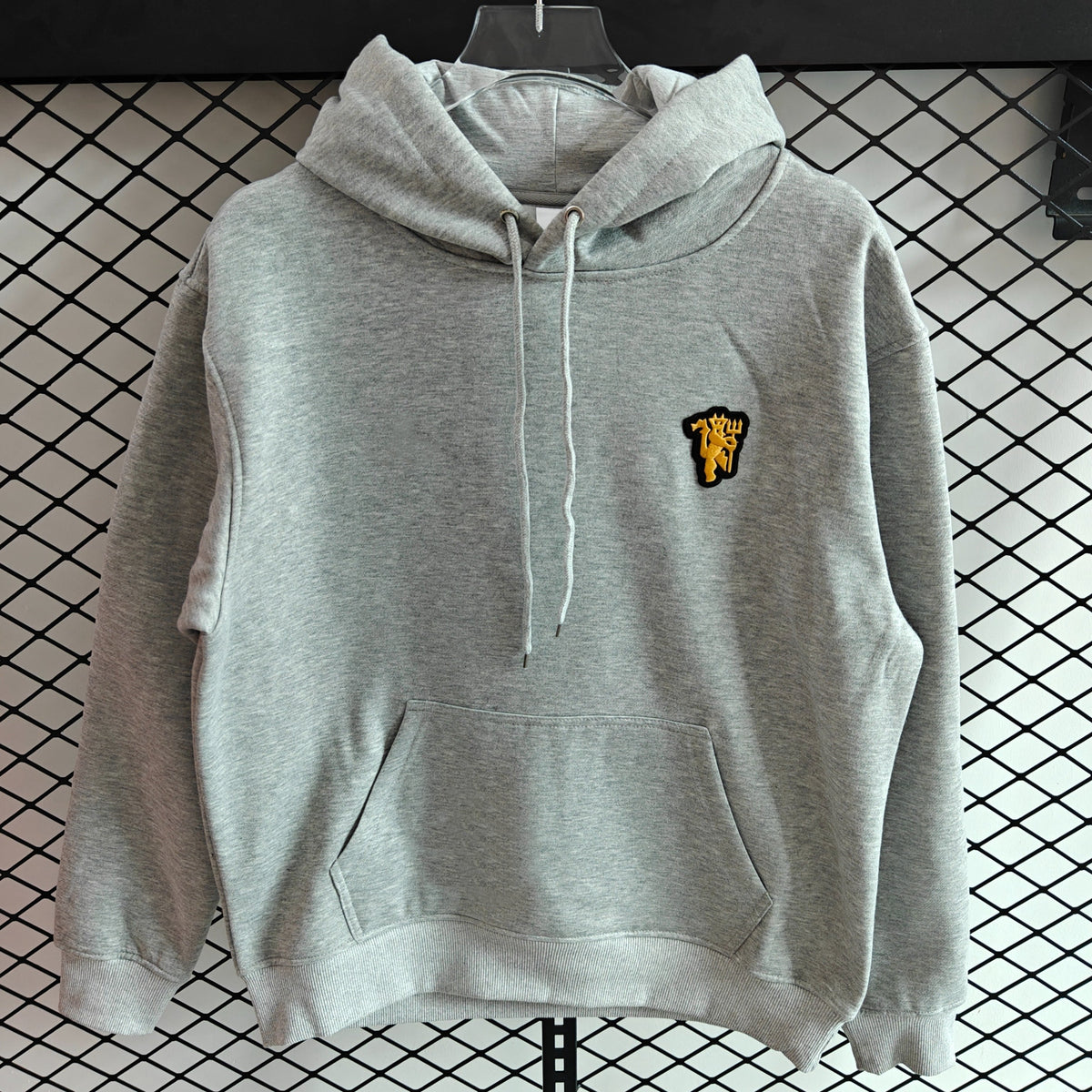Manchester United - Hoodie Winter Fleece- Football Kapuzenpullover Paradise Edition – Front View
