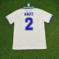 Manfred Kaltz #2 Hamburger SV 1979/80 Weißes Heimtrikot Retro – Back View
