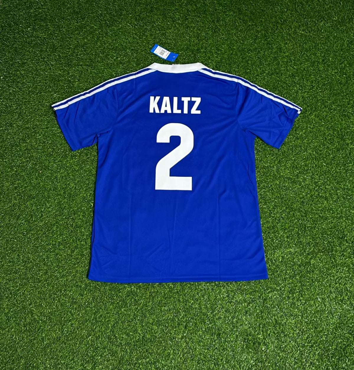 Manfred Kaltz Hamburger SV 1979/80 Blaues Heimtrikot Retro – Back View