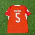 Switzerland 2026 World Cup Kit Jersey – Manuel Akanji 5- – Back View