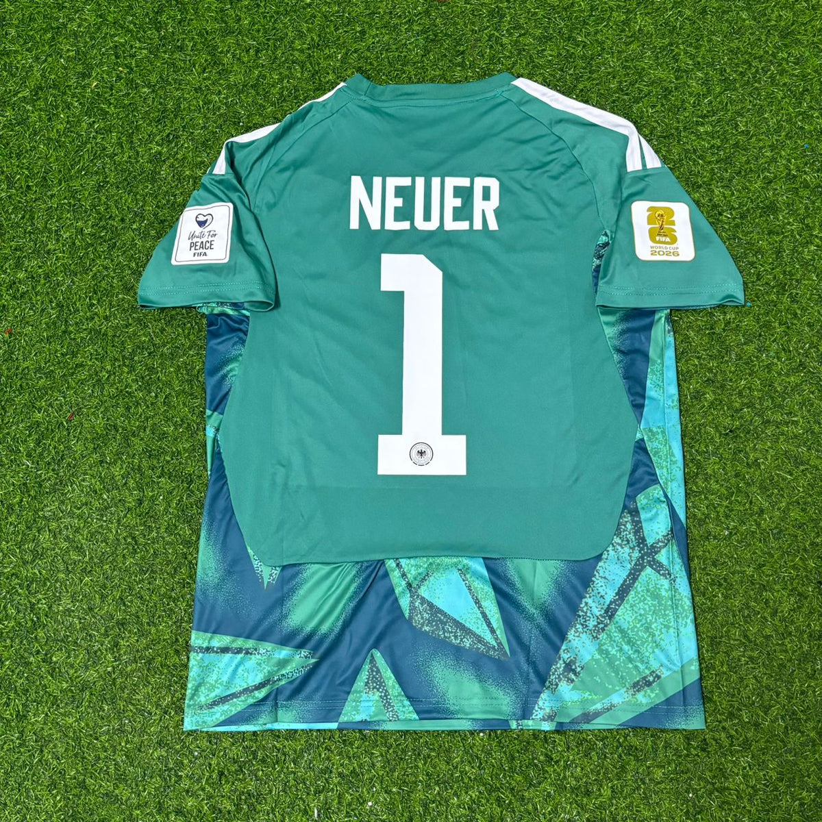 Manuel Neuer Germany 2026 World Cup Goalkeeper Legacy Patch Football Jersey – 6