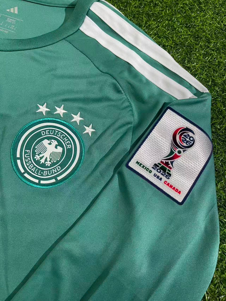 Germany 2026 World Cup Goalkeeper Long Sleeve Football Jersey – Manuel Neuer – Detailed View