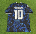 Diego Armando Maradona #10 Argentina Retro Football Jersey – Back View