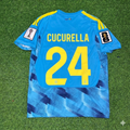 Marc Cucurella #24 Spain 2026 World Cup Blue Special Football Jersey – Back View