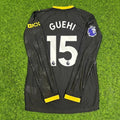 Marc Guehi #15 Manchester City 2026/2027 New Season Away Black Long Sleeve Jersey – Back View