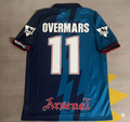 Arsenal Retro 1998 Season Retro Jersey – Marc Overmars – Back View