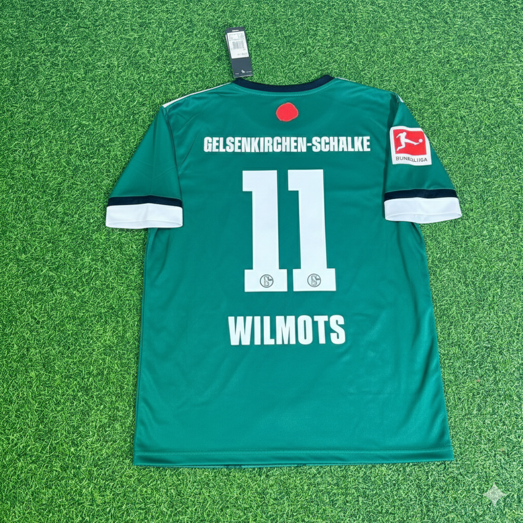 Schalke 04 Gelsenkirchen Special Edition Football Jersey – Marc Wilmots – Back View