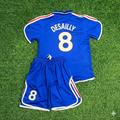 France EURO 2000 2002 Retro Kids Jersey – Marcel Desailly 8- – Back View