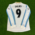 Marcelo Salas Lazio 1999 2000 White Long Sleeve Retro Football Jersey – Back View
