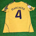 2008 Spain EURO Carlos Marchena 4- Retro Football Jersey – Back View