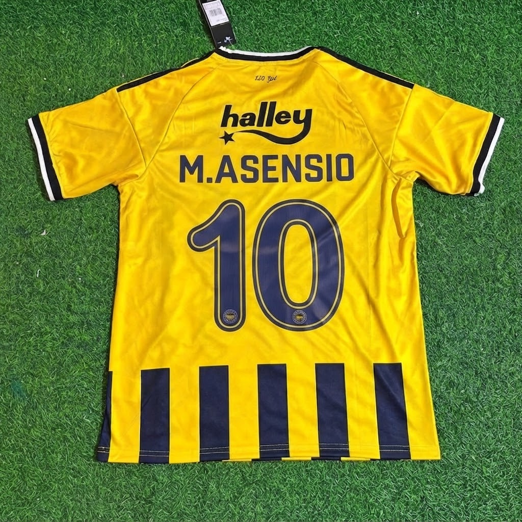 Marco Asensio #10 Fenerbahçe 2027 New Season Football Jersey – Back View