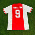Ajax Retro Football Jersey – Marco van Basten AFC – Back View