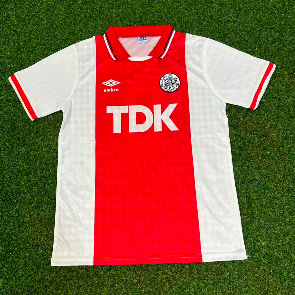 Ajax Retro Football Jersey – Marco van Basten AFC – Front View