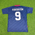 Ajax Away Retro Football Jersey – Marco van Basten #9 – Back View