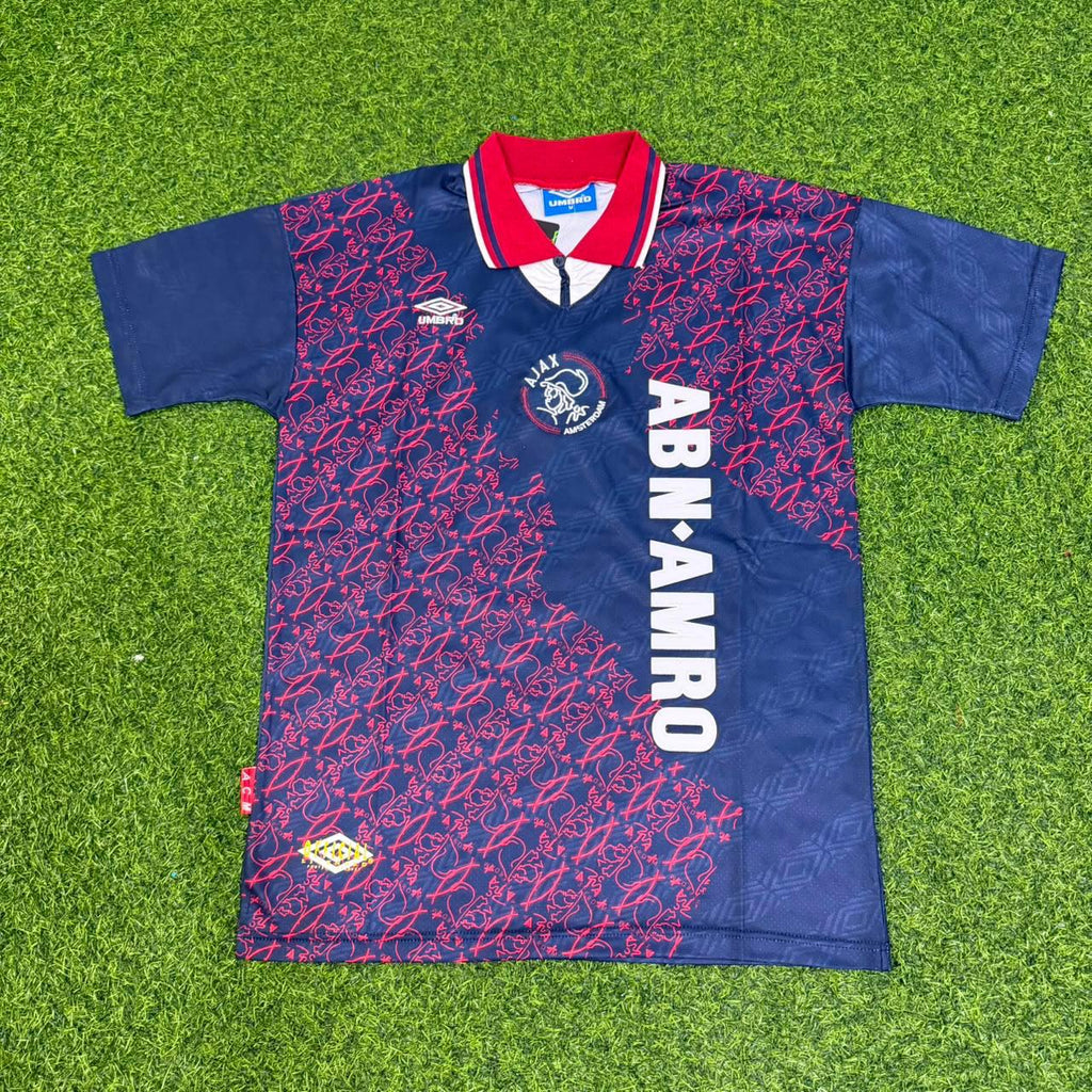 Ajax Away Retro Football Jersey – Marco van Basten #9 – Front View