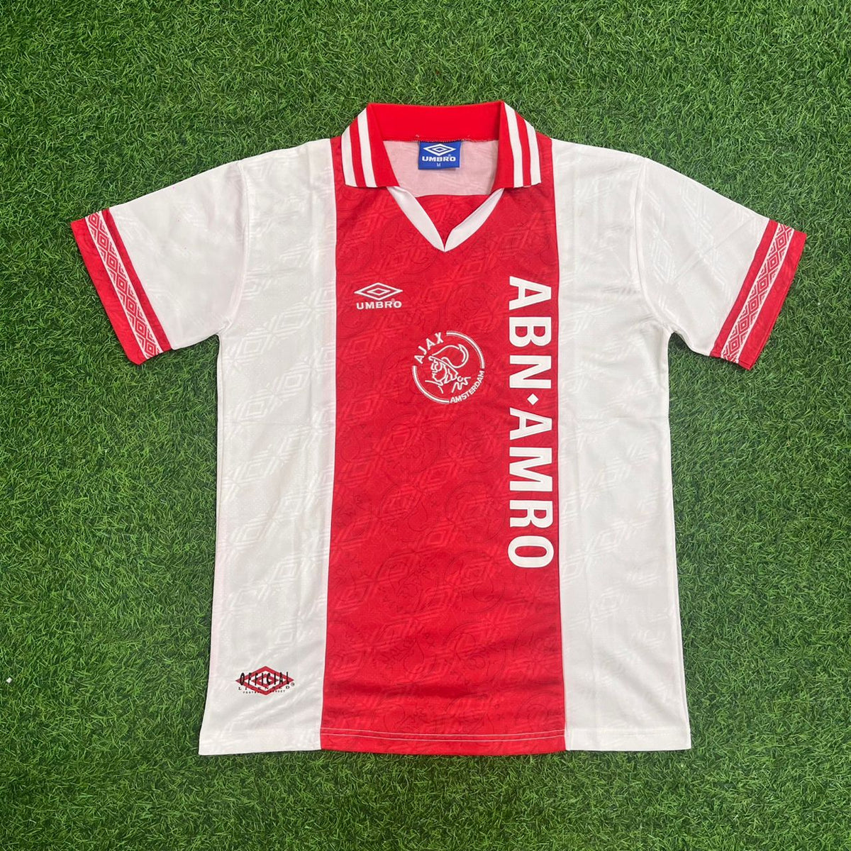 Marco van Basten Ajax Retro Golden Printing Jersey – Front View