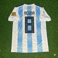 Argentina 2018 World Cup Home Retro Jersey – Marcos Acuña – Back View
