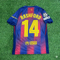 Barcelona 2025/2026 Season Kit Jersey – Marcus Rashford – Back View