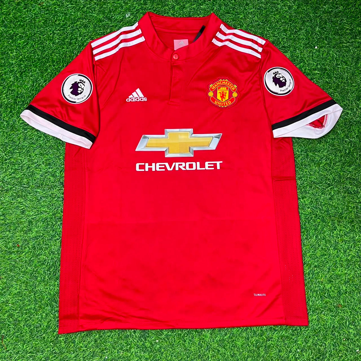 Marcus Rashford Manchester United 2017/2018 Football Jersey – Front View