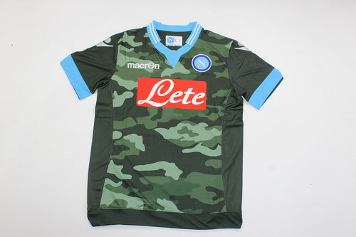 2013/14 Jorginho 8 Napoli Retro Football Jersey – Detailed View