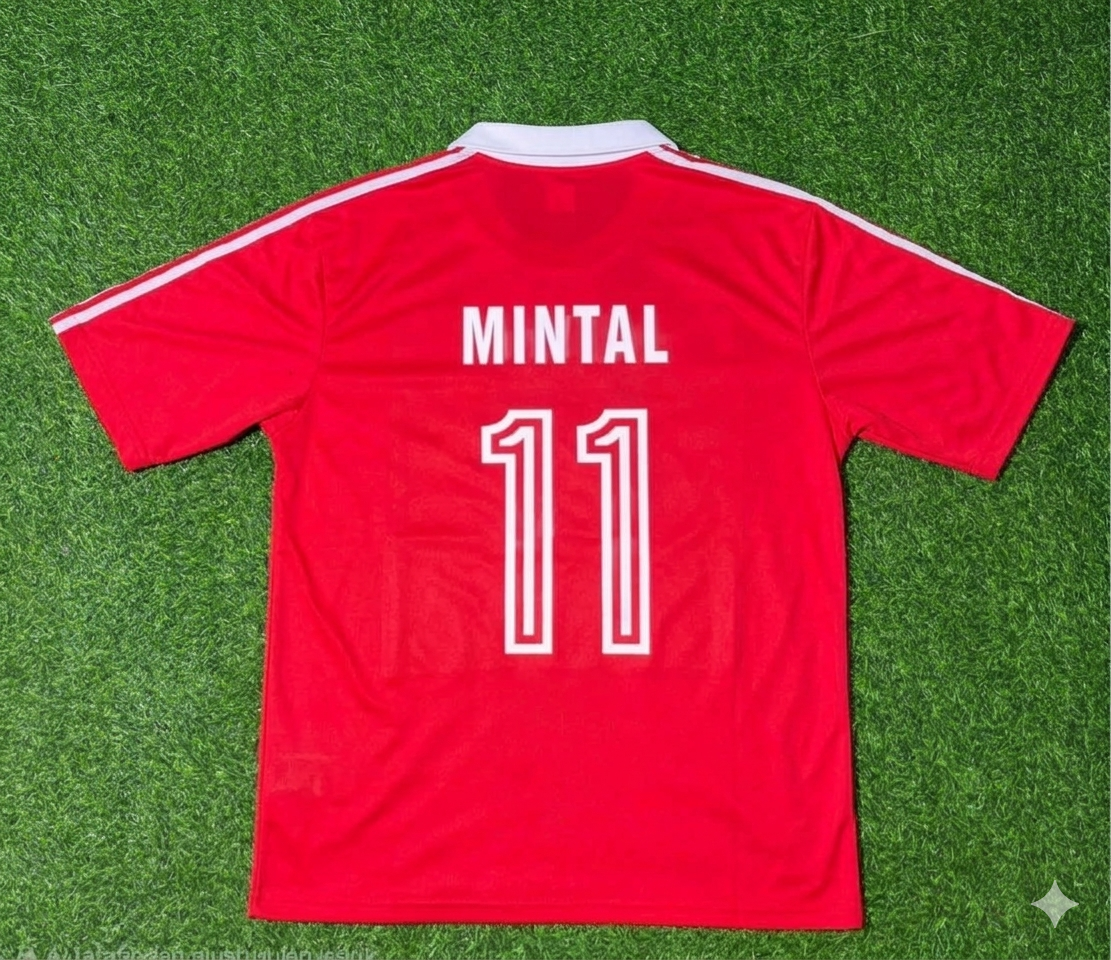 Marek Mintal FC Nürnberg Heim Retro – Back View
