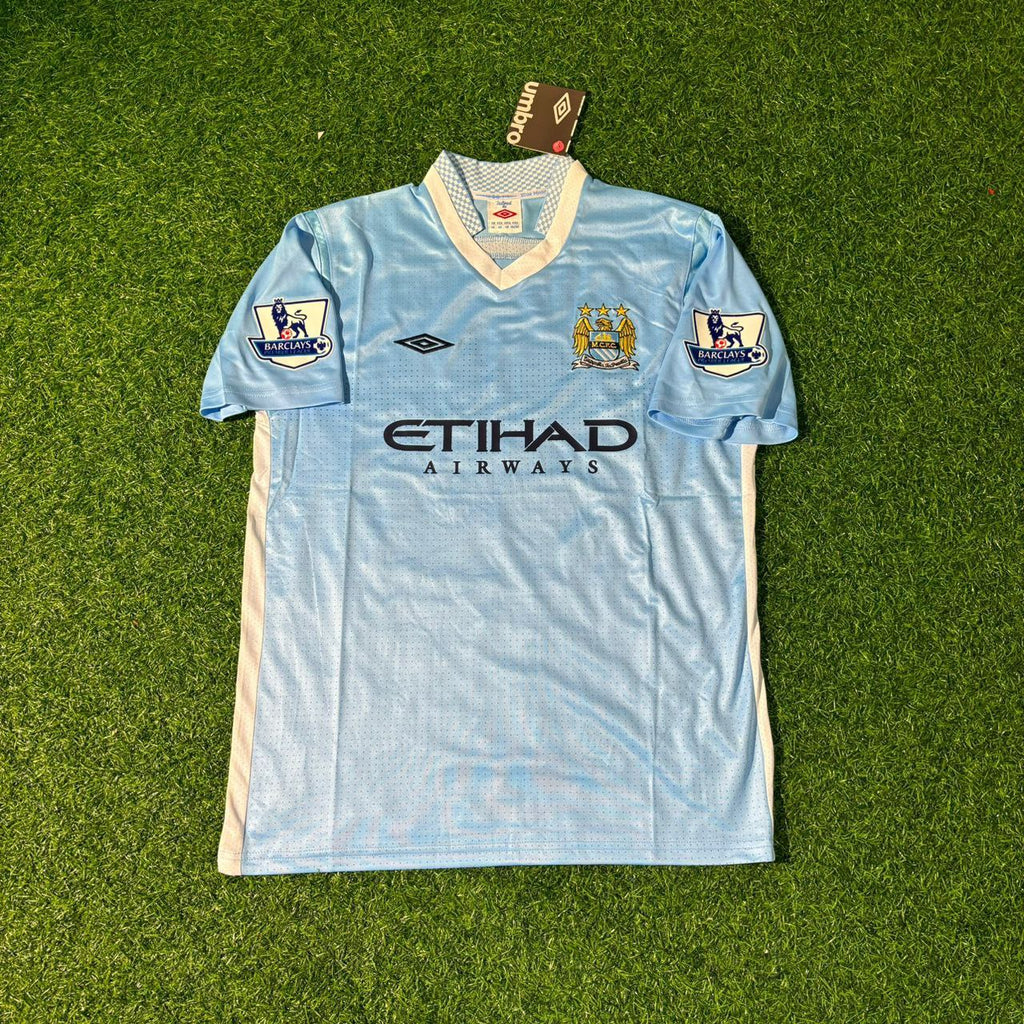 Manchester City 2011/12 Home Kit Blue Retro Jersey Jersey – Mario Balotelli 45 – 4