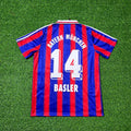 1995/97 Bayern Munich Retro Football Jersey Mario Basler