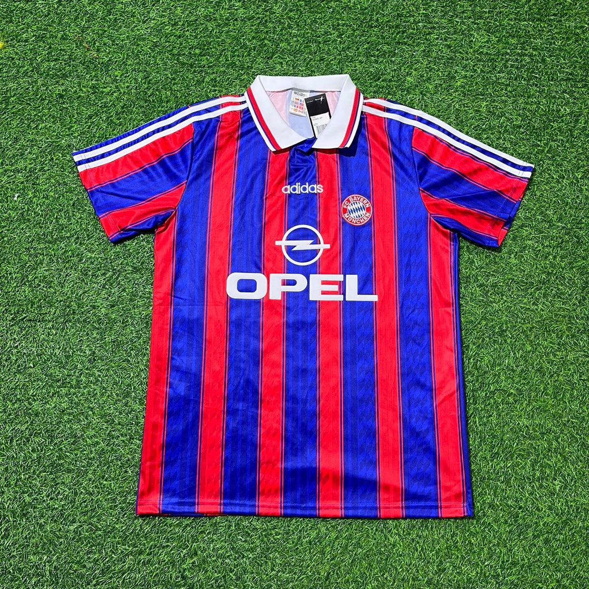 1995/97 Bayern Munich Retro Football Jersey Mario Basler
