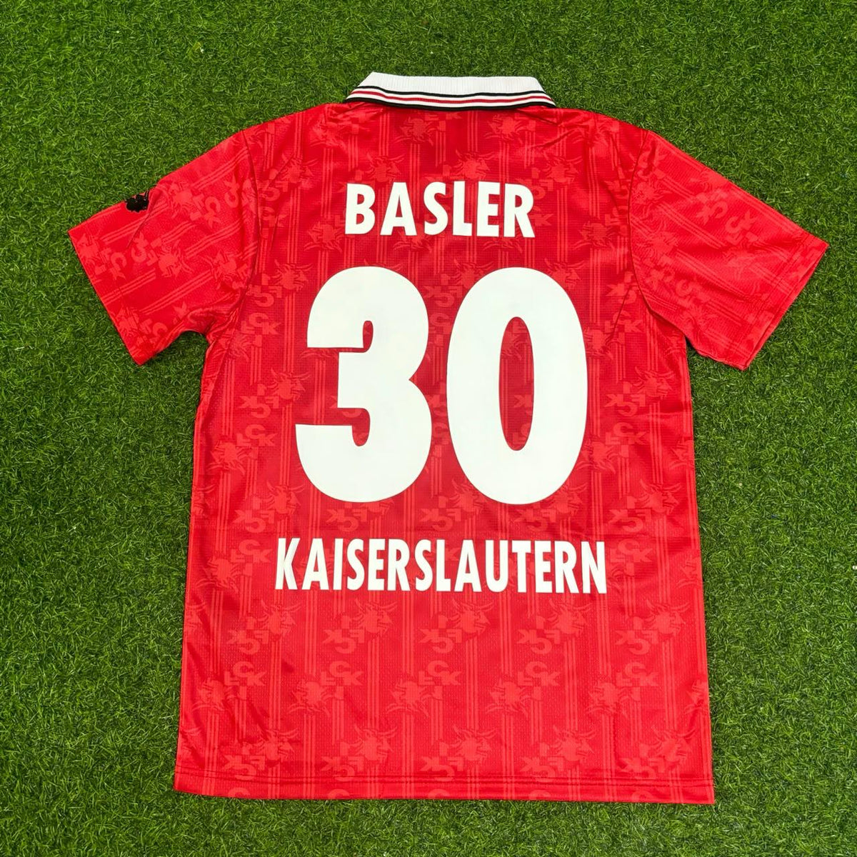 Mario Basler FC Kaiserslautern Commemorative Retro – Back View