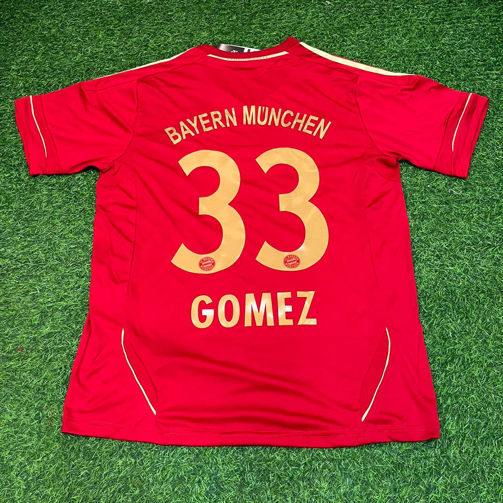 2011/13 Mario Gómez #33 Bayern Munich Football Jersey – Back View