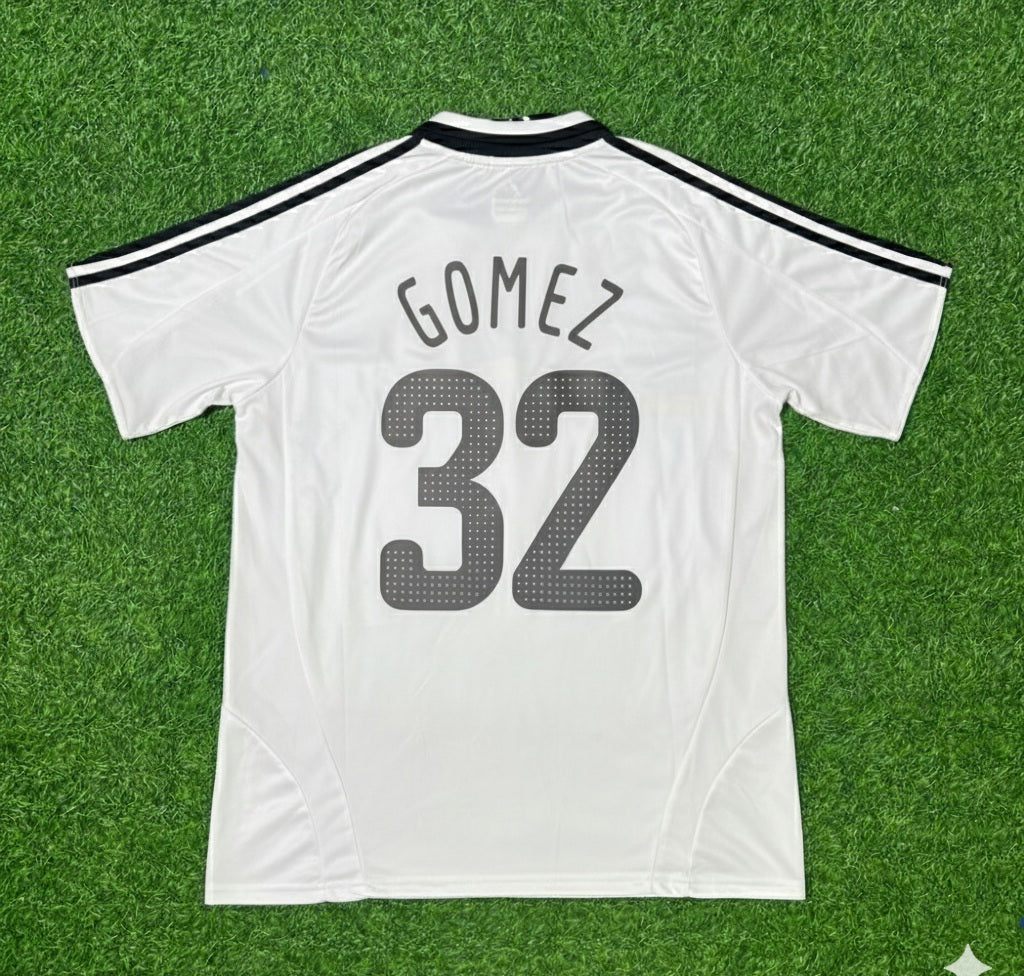 Mario Gomez Germany EURO 2008 Retro Football Jersey – Back View