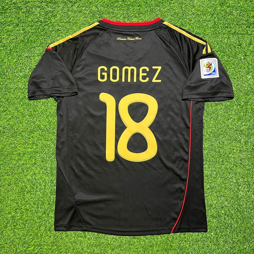 2010 Germany World Cup Mario Gomez Black Football Jersey – Back View