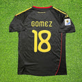 2010 Germany World Cup Mario Gomez Black Football Jersey – Back View