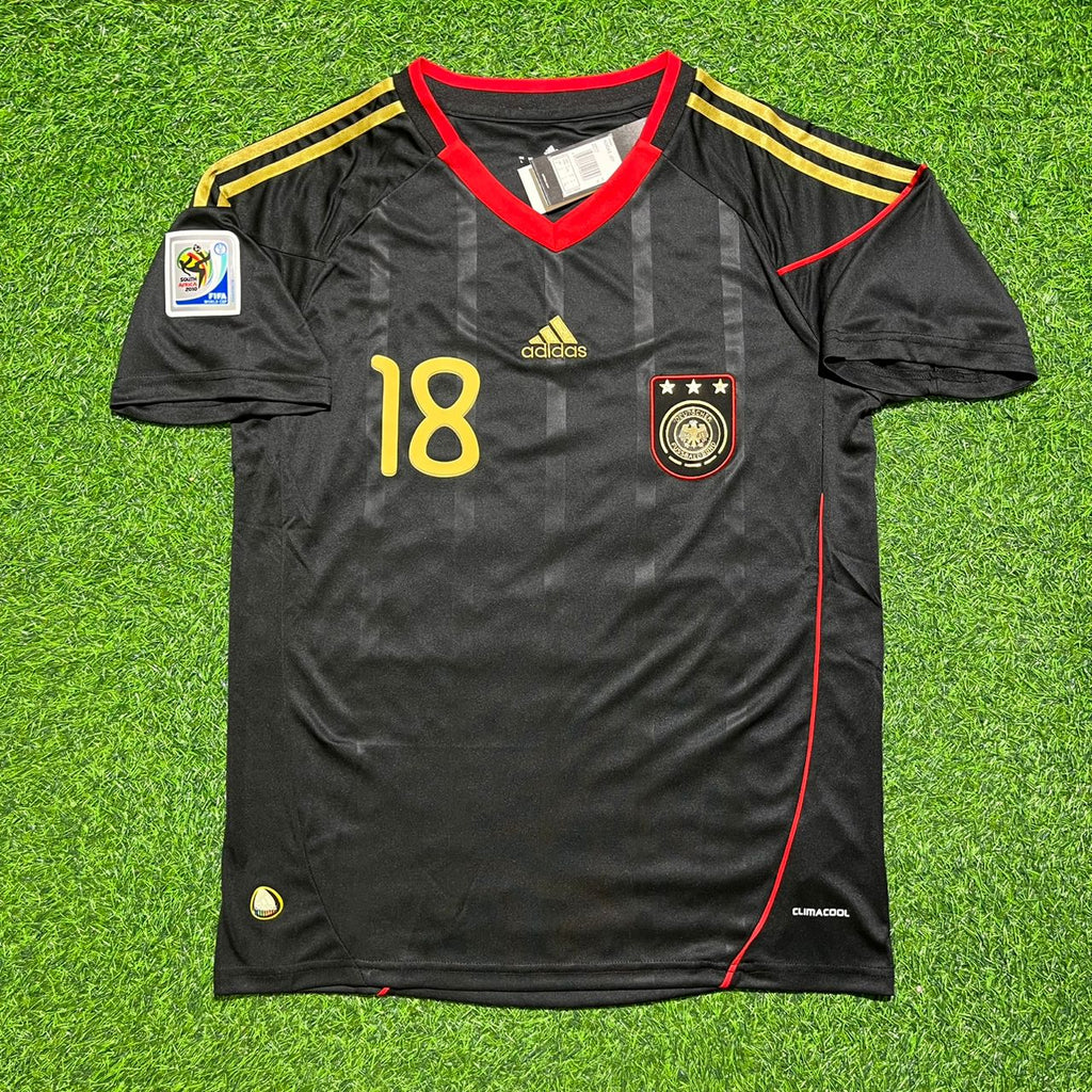 2010 Germany World Cup Mario Gomez Black Football Jersey – Front View