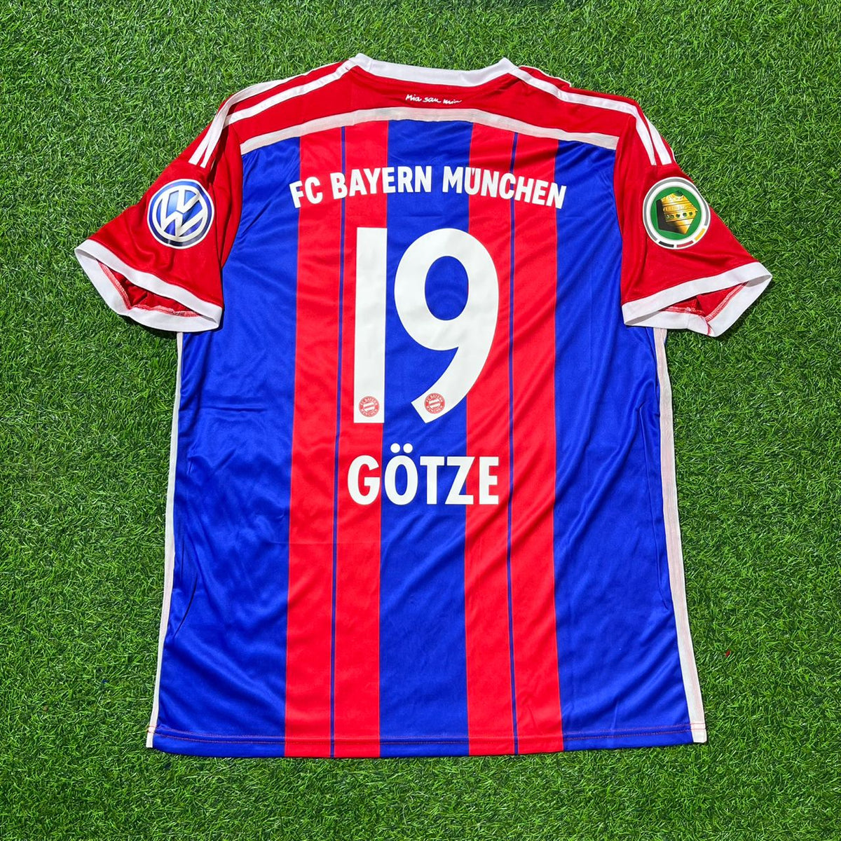 2014/15 Mario Götze Bayern Munich Football Jersey – Back View