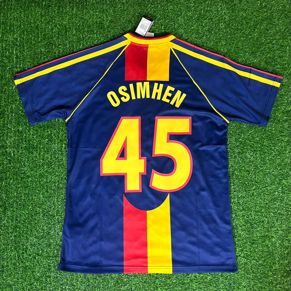 2000 Victor Osimhen 45 Galatasaray UEFA Retro Football Jersey Forma – Back View