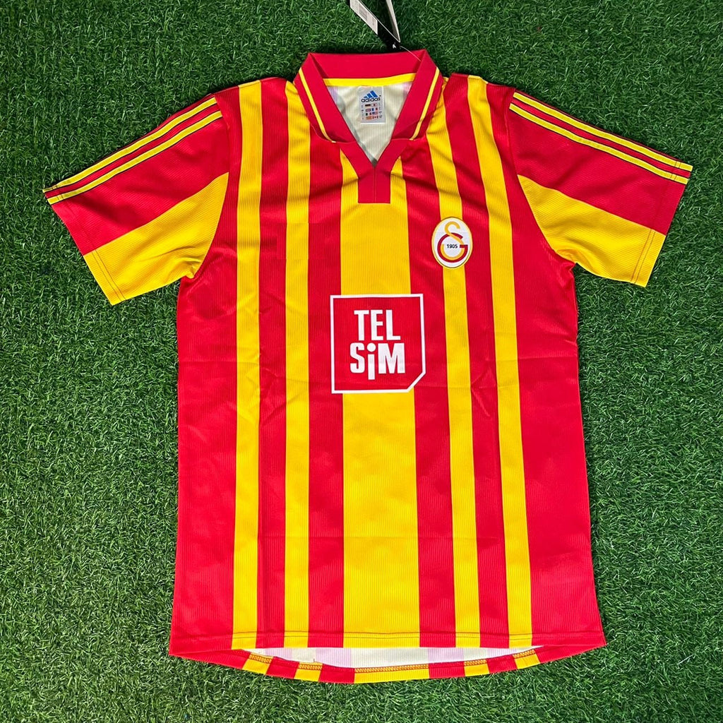 Galatasaray 2000 UEFA Super Kupa Final Retro Formasi Kit Jersey – | | – Back View