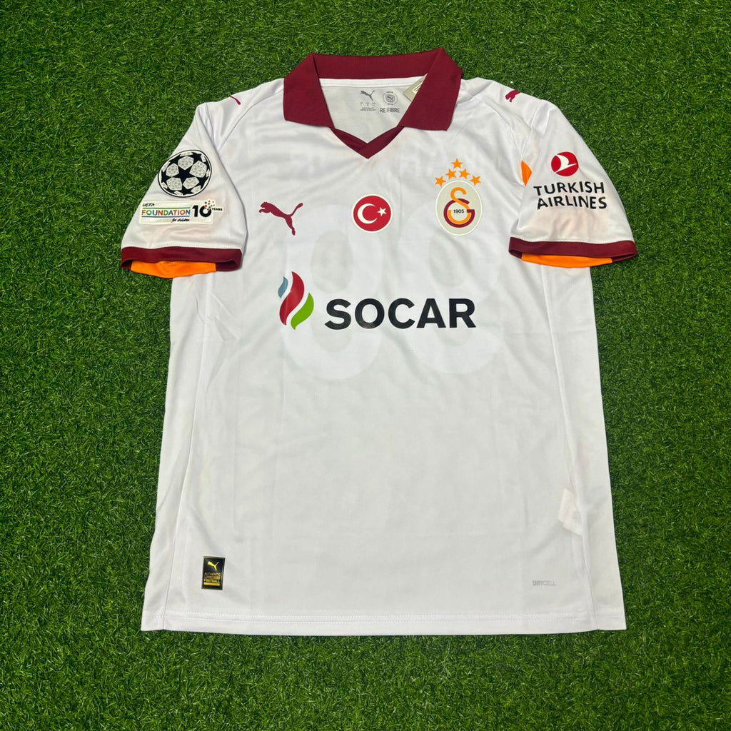2025/26 Ilkay Gundogan #20 Galatasaray Away Champions League Football Jersey – Front View