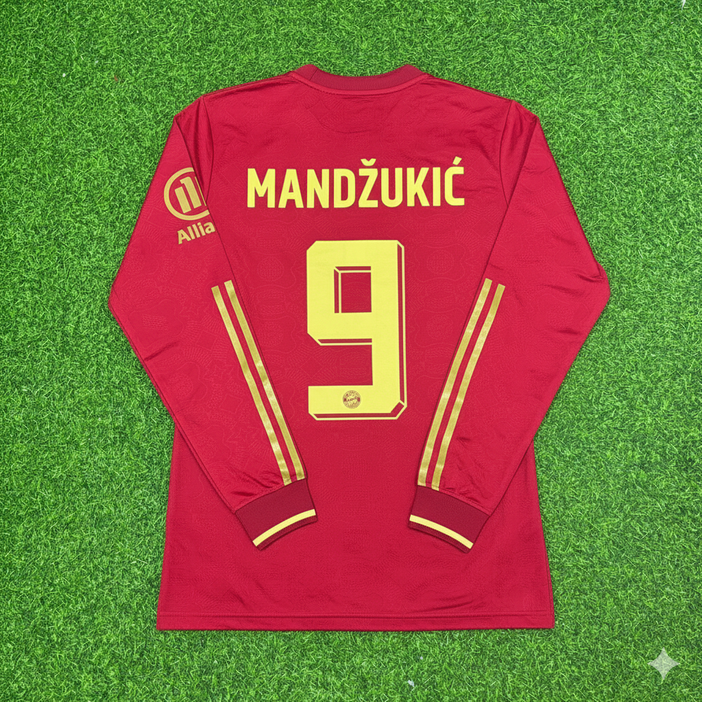 Bayern München 125 Jahre Spezial-Edition – Mario Mandžukić 9- – Back View