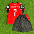 Marko Arnautovic Austria 2026 World Cup Kids Home Football Jersey – Back View