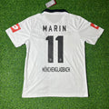 Marko Marin Borussia Mönchengladbach 2008/09 Retro Football Jersey – Back View