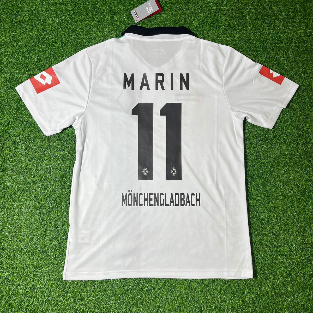 Marko Marin Borussia Mönchengladbach 2008/09 Retro Football Jersey – Back View