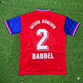 1993 Markus Babbel Bayern München 1995 Retro Fußballtrikot Kit Jersey – Back View