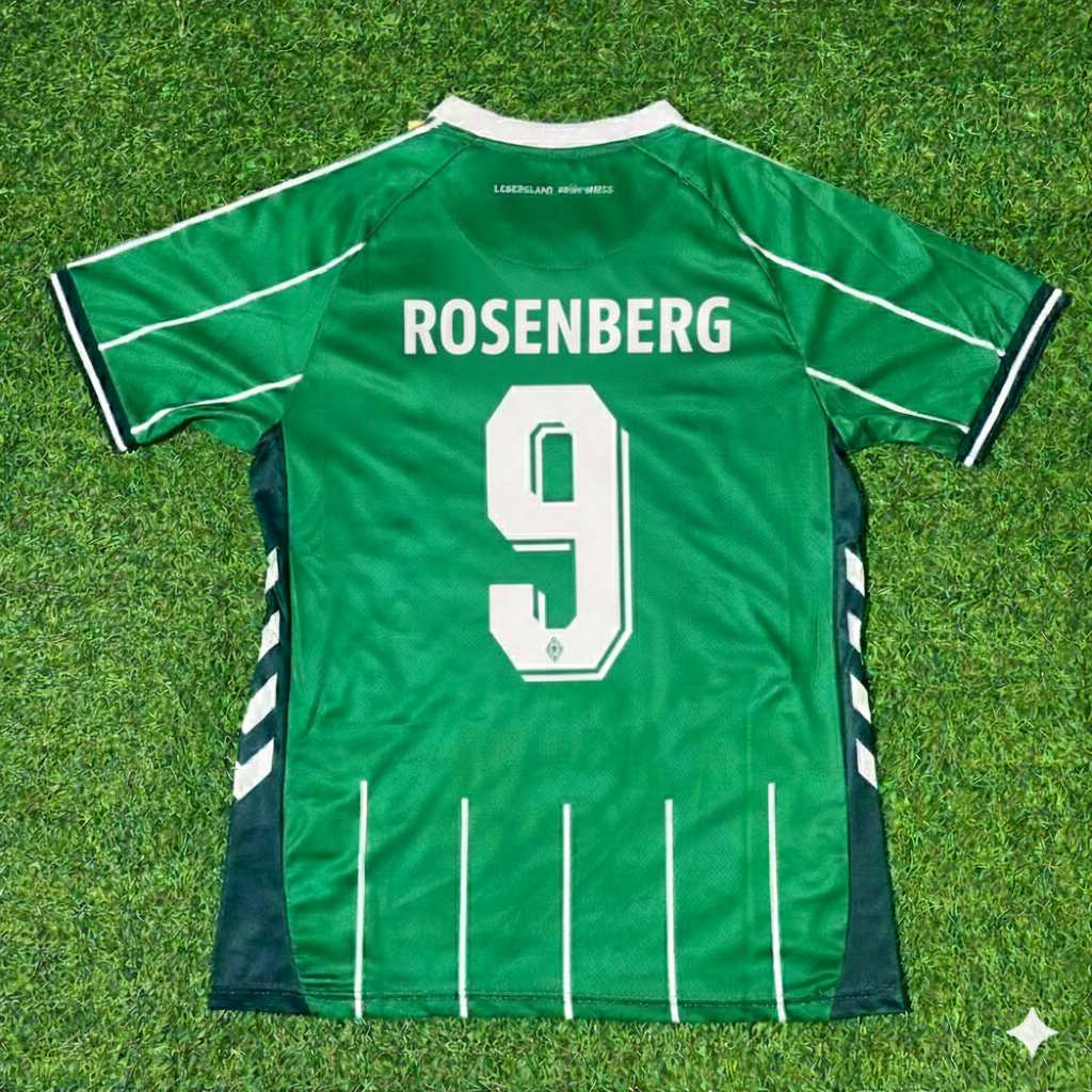 Markus Rosenberg Werder Bremen Special Football Jersey Edition 2 – Back View