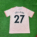 Manchester United 2018/19 Pink Retro Football Jersey – Marouane Fellaini – Back View