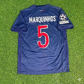 Marquinhos #5 Football Jersey – Back View