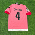 Juventus Retro Pink 2015-2016 Jersey – Martin Caceres – Back View