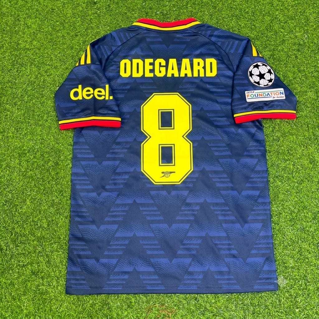 2027 Martin Ødegaard Arsenal Away Football Jersey Soccer – Back View