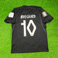 Martin Ødegaard #10 Norway 2026 World Cup Black Away Football Jersey – Back View