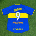 Boca Juniors Retro Football Jersey – Martín Palermo – Back View